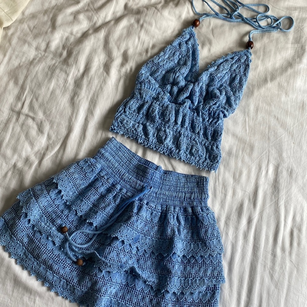 Handmade Crochet Matching Set - Picture 2 of 2